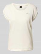 Regular fit T-shirt van puur katoen, model 'ELAI'