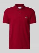 Slim fit poloshirt van puur katoen
