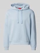 Oversized hoodie met labeldetail, model 'Dapo'