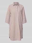 Knielange jurk met 3/4-mouwen, model 'DERRY'