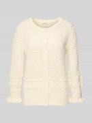 Cardigan met ronde hals, model 'NAJO'