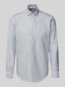 Regular fit zakelijk overhemd met kentkraag