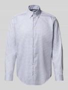 Regular fit zakelijk overhemd met button-downkraag