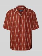 Vrijetijdsoverhemd van een mix van viscose en linnen