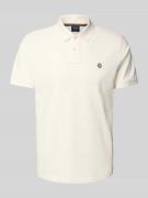 Poloshirt met labelstitching