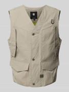 Gilet met klepzakken