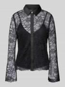 Regular fit blouse in 2-in-1-look