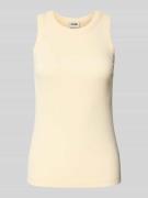 Tanktop met ribboorden, model 'OLINA'