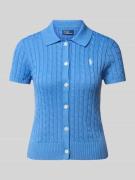 Cardigan met polokraag