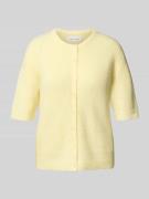 Wollen jack van wolmix met 1/2-mouwen, model 'Saanoura'