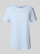 Regular fit T-shirt van puur katoen