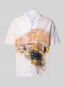 Relaxed fit vrijetijdsoverhemd van puur katoen