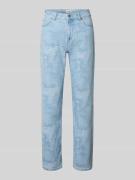 Wide fit jeans met steekzakken, model 'MADISON'