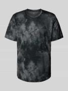 Regular fit T-shirt met logo en ronde hals