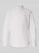 Custom fit vrijetijdsoverhemd met button-downkraag