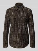 Slim fit jack met plattekraag, model 'Corwin'