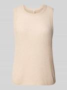 Regular fit spencer met rolzoom, model 'SUNNY'