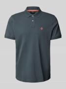 Poloshirt met labelstitching