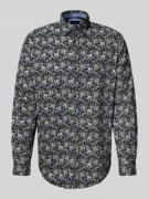 Regular fit vrijetijdsoverhemd met bloemenmotief