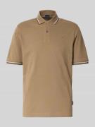 Poloshirt met korte knoopsluiting