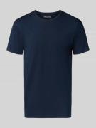 Regular fit T-shirt van katoenmix