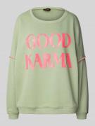 Oversized sweatshirt met statementprint