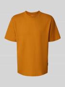 Regular fit T-shirt van katoenmix