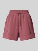 Sweatshorts van viscosemix met steekzakken, model 'atrium'