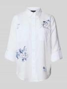 Overhemdblouse met knoopsluiting, model 'RIMNAN'