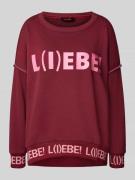 Oversized sweatshirt van puur katoen