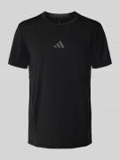 T-shirt met labelprint