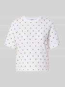 T-shirt met ronde hals