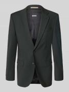 Regular fit colbert van scheerwolmix