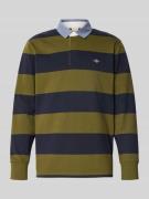 Sweatshirt met polokraag