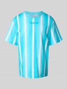 T-shirt met labelprint