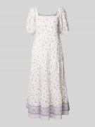 Uitlopende vrijetijdsjurk van puur katoen