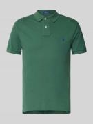Poloshirt met labelstitching