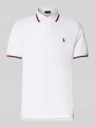 Poloshirt met labelstitching