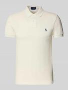 Poloshirt met labelstitching