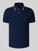 Poloshirt met labelstitching