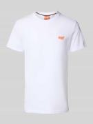 T-shirt met labelstitching