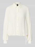 Regular fit blouse met koord