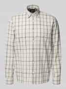 Regular fit vrijetijdsoverhemd van puur katoen