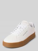 Lage sneakers van echt leer