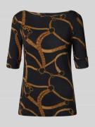 T-shirt met 3/4-mouwen, model 'JUDY'