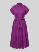 Overhemdjurk met broderie anglaise