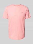 Regular fit T-shirt van katoenmix