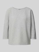 Sweatshirt met 3/4-mouwen