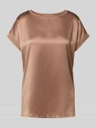 T-shirt met kapmouwen