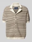 Loose fit gebreid jack met 1/2-mouwen